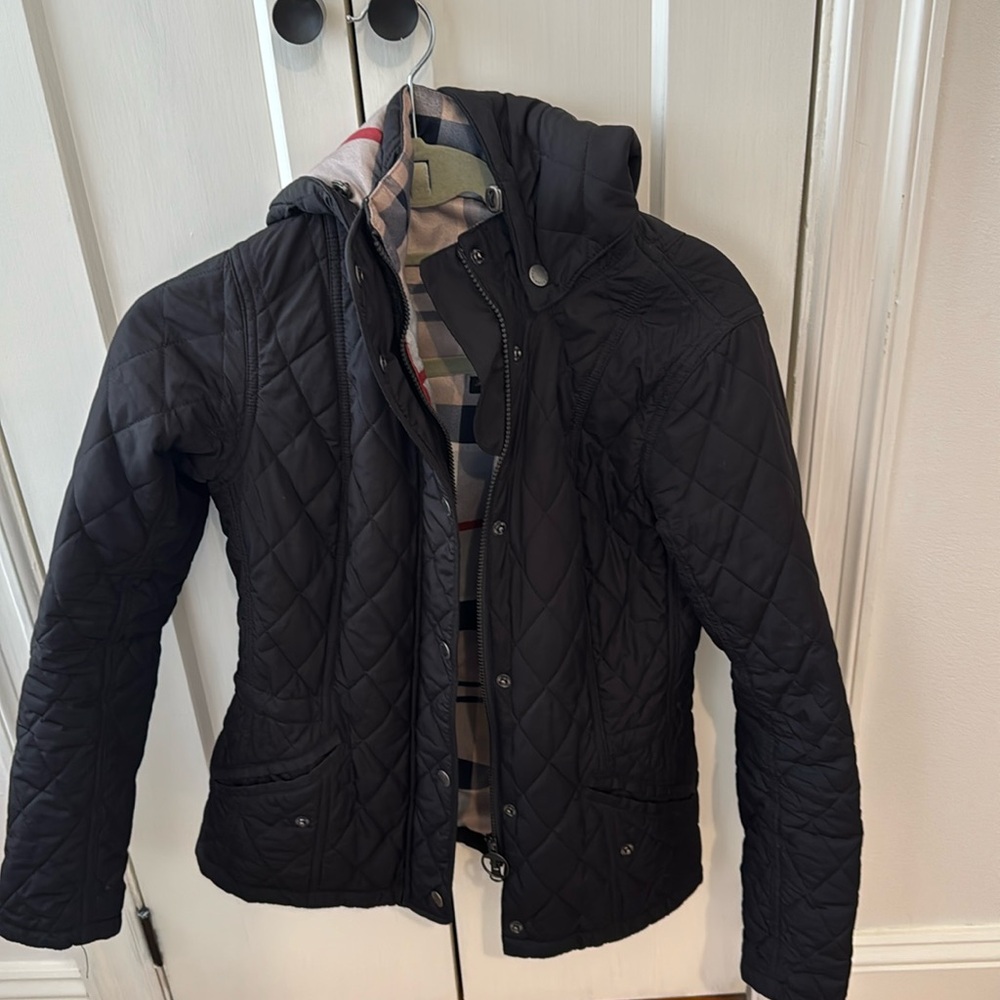 Barbour black jacket